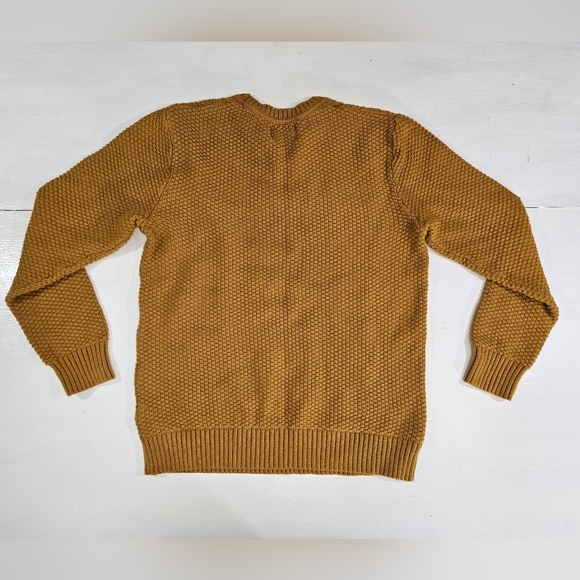 Old Navy gold cable knit sweater women's size medium - Picture 4 of 10